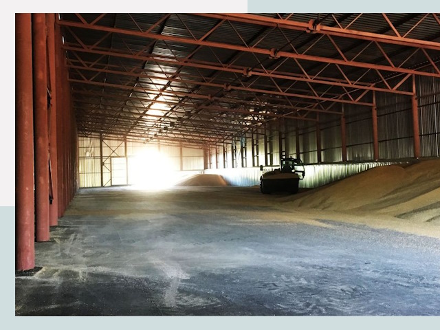 Строительство зернохранилищ в Подольске