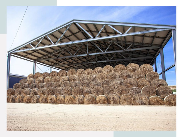 Строительство сенохранилищ в Подольск от 625 руб.