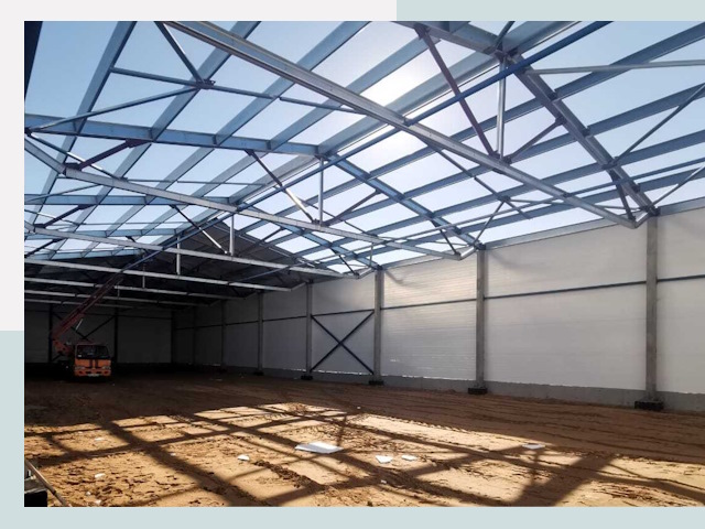 Строительство сенохранилищ в Подольске