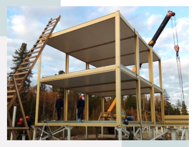 Строительство модульных здания Подольск