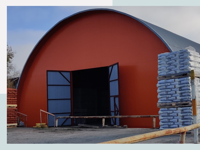 Полукруглые ангары по цене от 625 руб. в Подольск