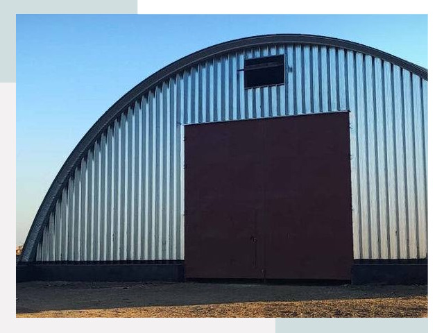 Бескаркасные ангары в Подольске