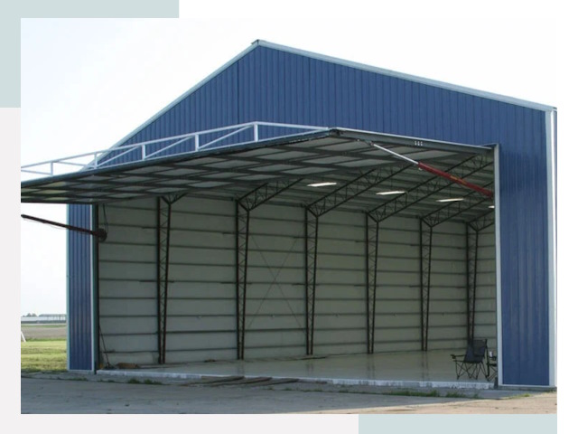 Прямо стенные ангары в Подольске