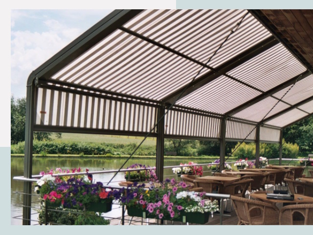 Элегантные навесы для кафе от 625 руб в Подольск