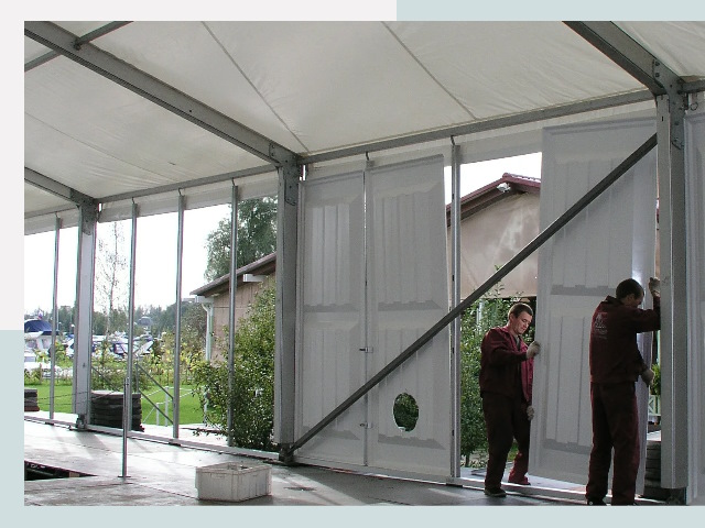 Быстро сборные шатры в Подольск от 625 руб. за м²