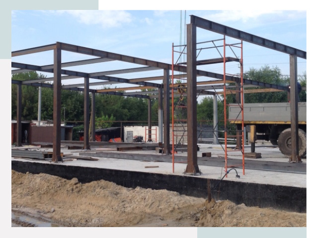 Фундамент для ангаров в Подольске