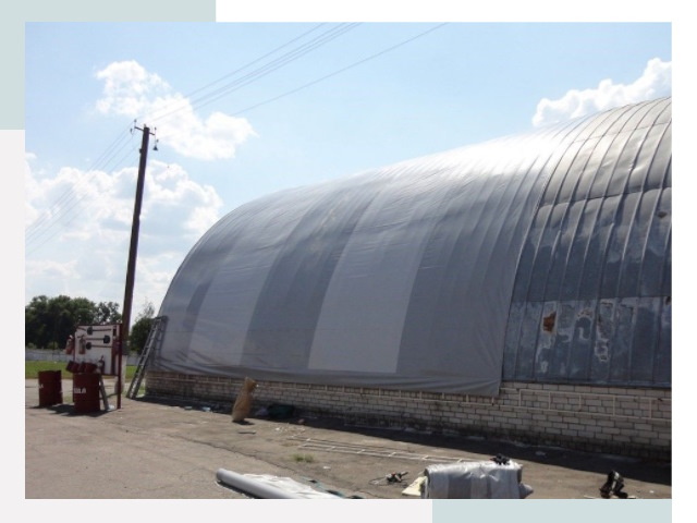 Ремонт ангаров в Подольске