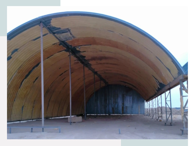 Реконструкция ангаров в Подольске