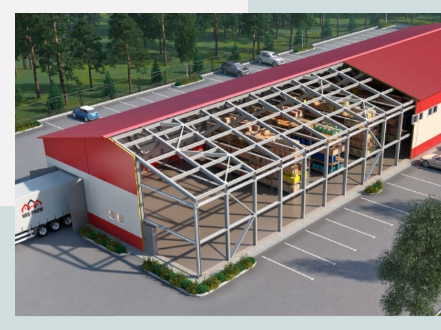 Проектирование ангаров в Подольске от 625 руб.