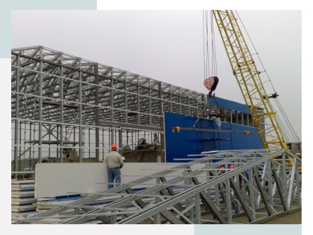 Монтаж ангаров в Подольске