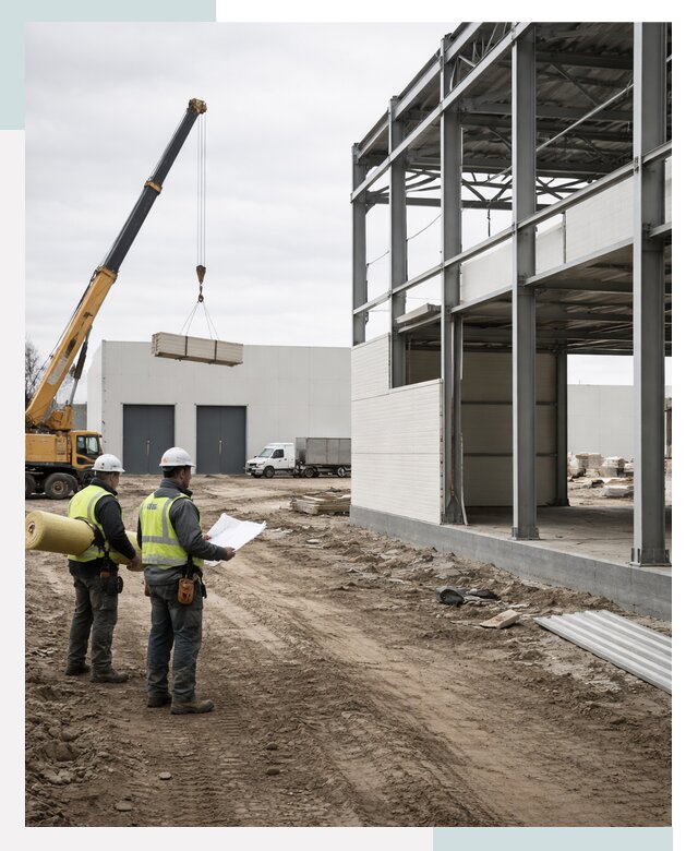 Строительство холодильных складов в Подольске от 46881 р. - СтальСтрой-Пдл