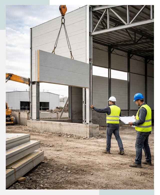 Склад из сэндвич панелей под ключ в Подольске от 9897 р. | СтальСтрой-Пдл