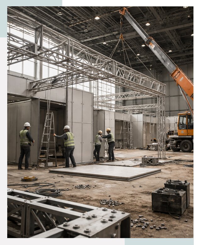 Строительство выставочных павильонов в Подольске от 36463 р.| СтальСтрой-Пдл