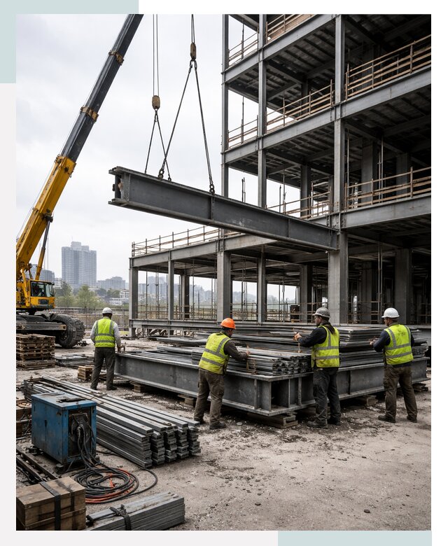 Строительство торгово-офисных зданий в Подольске от 46881 р.| СтальСтрой-Пдл