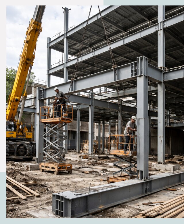 Строительство торгово-офисных зданий под ключ в Подольске